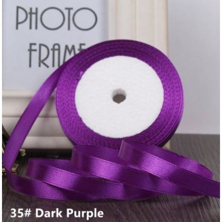 25Yards 6mm Handwork Silk Satin Ribbon Bow For Crafts DIY Christmas Gifts Wrapping Supplies (538L) - Image 7