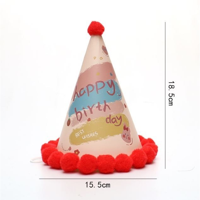 Happy Birthday Hats Party Celebration Decoration Children Birthday Party Supplies Kids Girl Favor Headwear Access(2947L) - Image 7