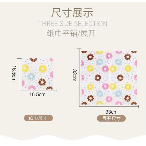 20PCS/Bag Printed Paper Towels Light Luxury Style Floral Napkins Birthday Party Necessities Square Tissue Paper(2964L) - Image 4