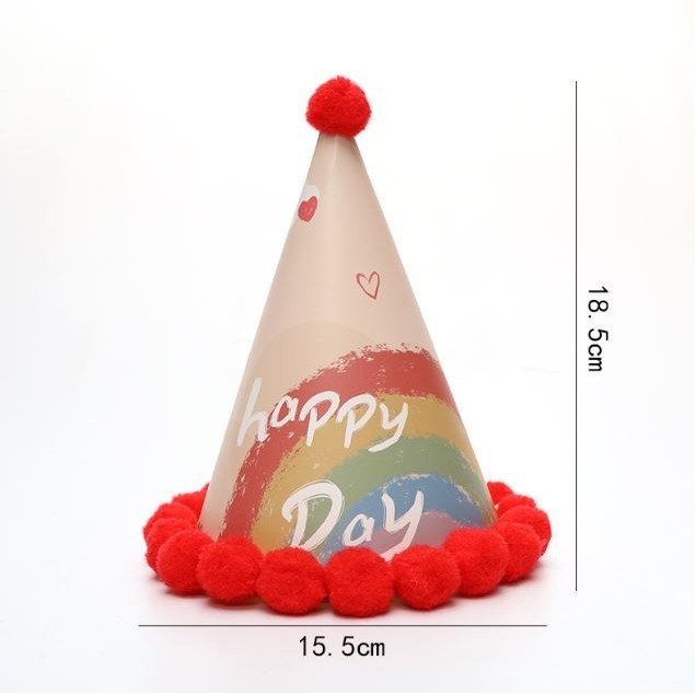 Happy Birthday Hats Party Celebration Decoration Children Birthday Party Supplies Kids Girl Favor Headwear Access(2947L) - Image 5