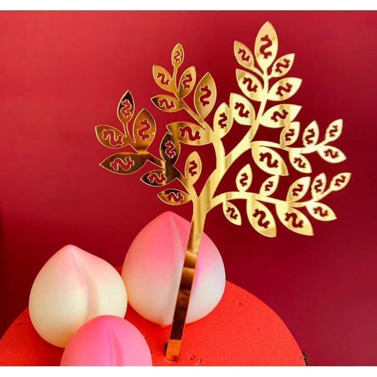 Cakelove Grandparents Happy Birthday Longevity Cake Topper Party Decoration Birthday Party Decor(795L) - Image 12