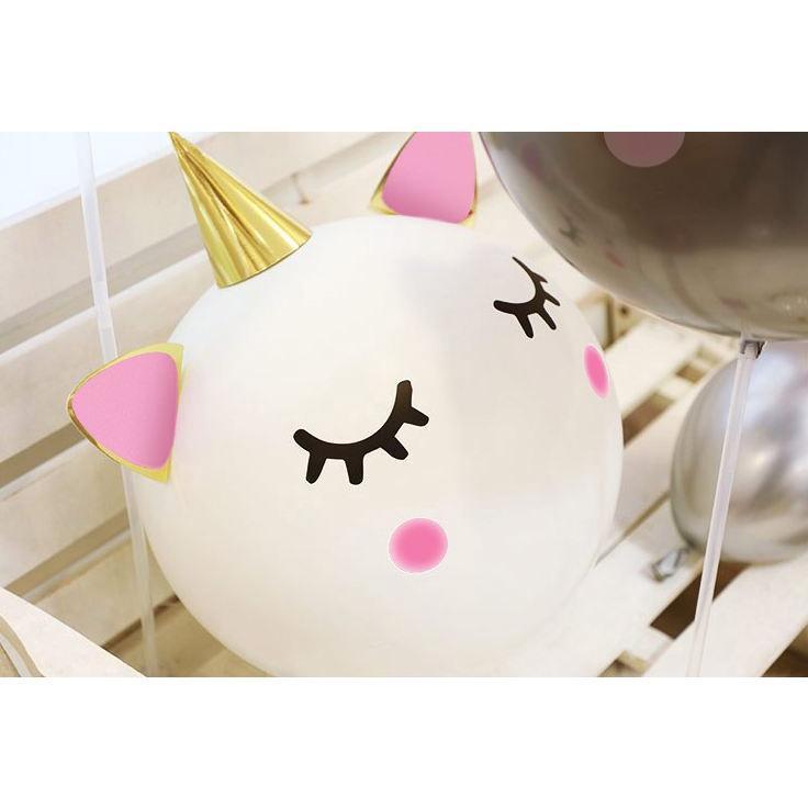 DIY Mask Eyes Stickers Unicorn Party Balloon Birthday Wedding Decoration (439L) - Image 3