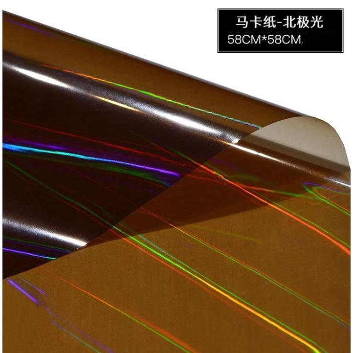 58*58cm Rainbow Cello Flower Floral Wrapping Paper Candy Cake Cookie Packaging Craft Gift Packing Colorful (1532L) - Image 17