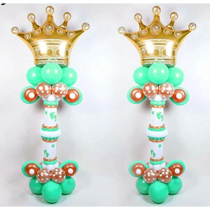 2pcs of 33cm Balloon column base /stick /plastic poles Balloon(224L)