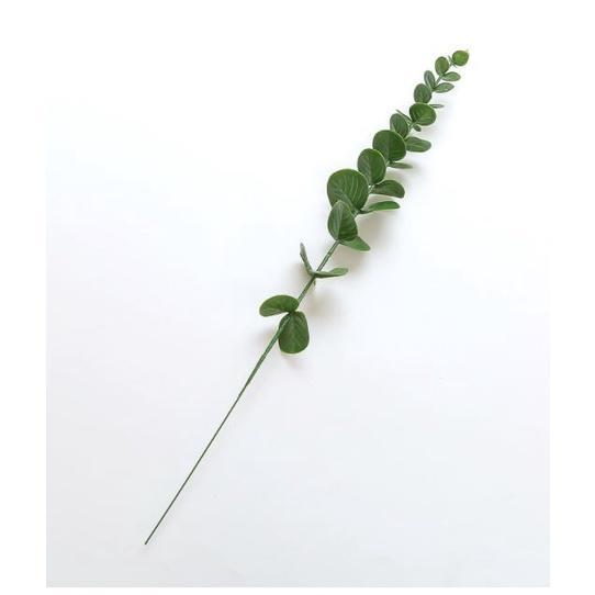 1Pc Plastic Eucalyptus Leaves Fake Plants Flower Material for Wedding Flower Wall Home Decor Greenery Plant Leaf (1752L) - Image 6