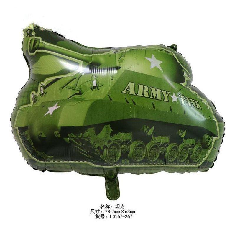 New Aluminum balloon tank police car fire truck ambulance school bus transportation aluminum foil balloon(610L) - Image 2