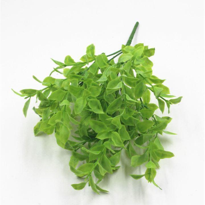 Cheap artificial plant fern grass wedding wall decoration green leaf artificial flower plastic fake plant (1283L) - Image 6