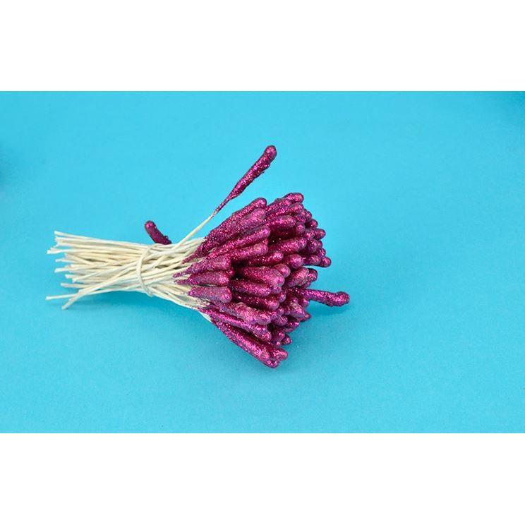 20pcs Silk flower Wire mesh materials wholesale Big color intrigue BangBang pistil tulip Calla Lily flower stamen(1070L) - Image 9