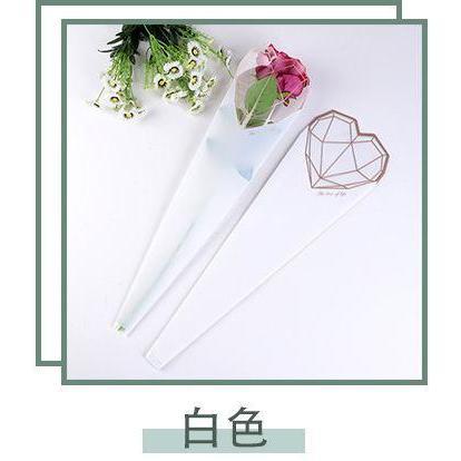10pcs Diamond Single flower wrapping Bag Flower bouquet gift wrapping paper Festival flower shop(559L) - Image 11