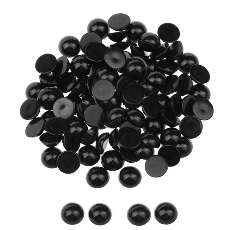 50pcs Plastic Puppet Doll Accessories Toys Eyeball Amigurumi Eyes Teddy Bear Doll AnimalPlushBlackSafetyEyes DIY (1509L) - Image 7