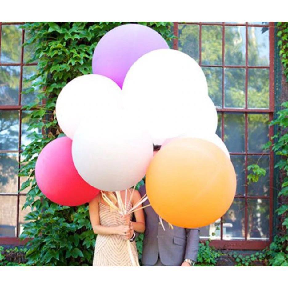1pc 36 Inch 90cm Large Giant Oval Latex Big Balloon Wedding Party Decoration 大号36寸乳胶气球 (441L) - Image 2