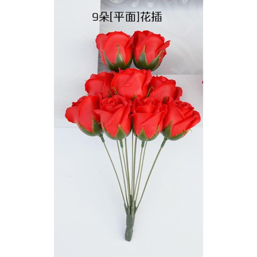 1pc simulation of artificial plastic stem leaves rose stem/silk/wedding decoration (630L) - Image 13