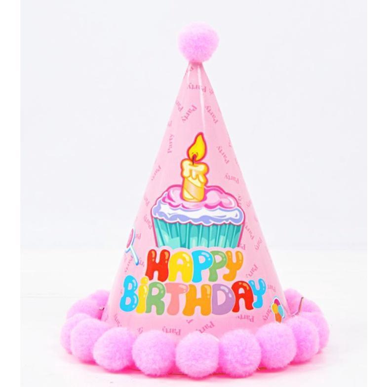 New 1pcs baby kid rainbow birthday party hat child crown decoration paper cap cartoon pattern festival colorful(749L) - Image 6