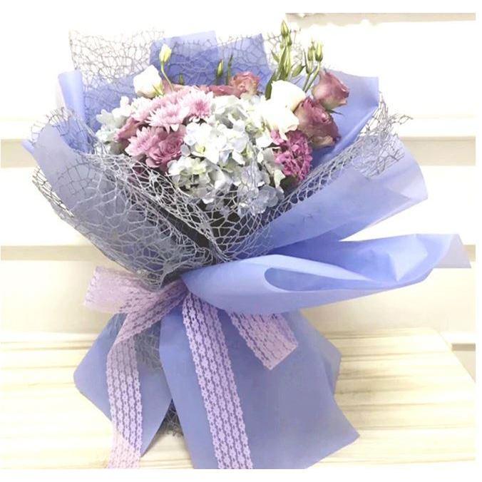 50*460cm DIY Handmade Scrapbook Decorative Hollow Round Paper wedding Party Supplies Flower Gift Wrapping Paper (1158L) - Image 4