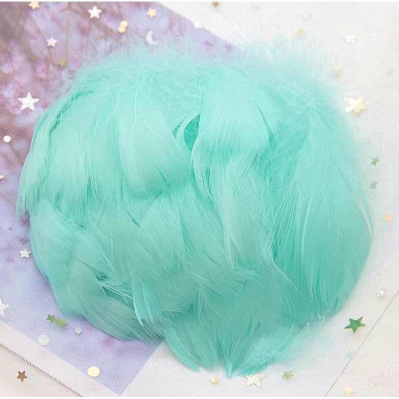 7-12cm Fluffy Goose Feathers Dyed Colorful Swan Plume For Diy Carnival Party Decoration Craft Accessories(1182) - Image 10