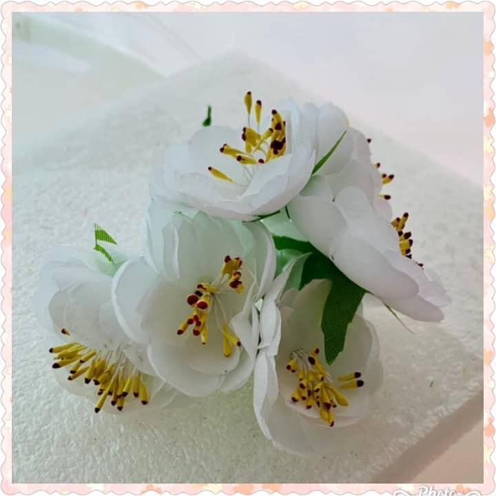 6pcs/lot Mini Silk Artificial Poppy Flower Bouquet For Wedding Decoration Diy Scrapbooking Handmade Garland Craft(1416L) - Image 7