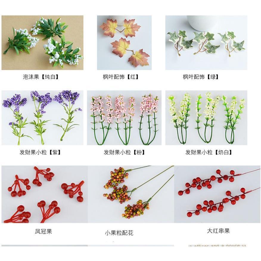 Mini Core Stamen diy Bonsai Decorative Accessories Flowerpot Filling Decoration Fake Plants DIY Wreath Fake(1637L) - Image 3
