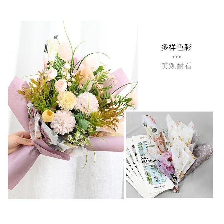 50x70cm DIY Flora Fauna Tissue Paper Gift Wrapping Paper Clothing Packing Flower Bouquet Packaging Paper Craft(1853L) - Image 4