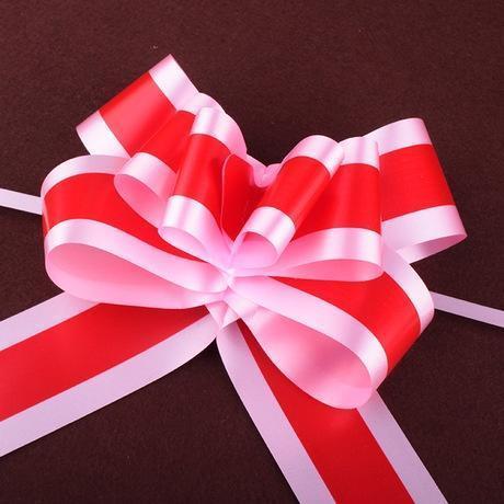 5pcs/bag 50# Colors Organza Pull Bows Ribbon Wedding Centerpieces Wedding Car Decoration Gift Packaging Packing(234L) - Image 16