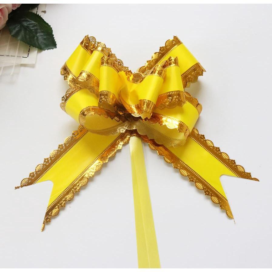 5pcs Pull Bow Ribbons Wedding Birthday Party Decor Birthday Gift Packing Romantic Home Car Decor DIY Pull Flower(704L) - Image 16