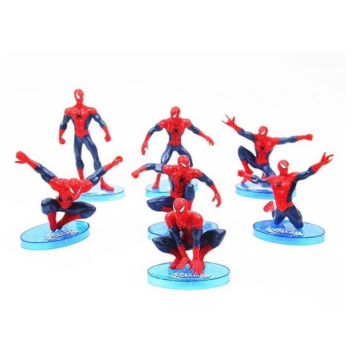 New Superhero Cake Topper Spider man PVC Doll Toy For Kids Boy Birthday Gift Spider man Toys (785L) - Image 10