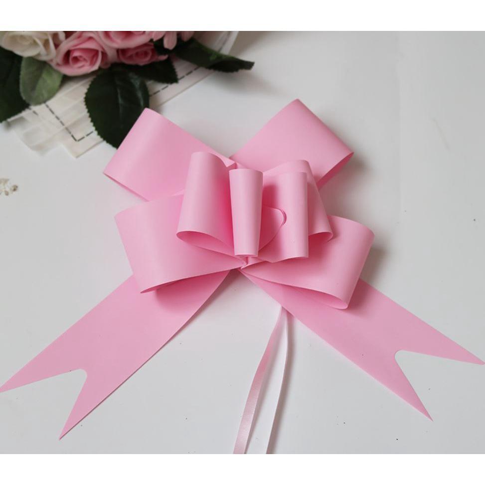 5Pcs Creative 4.5cm Pull Bow Ribbon for Gift Flower Bowknot Gift Packing DIY Party Wedding Car Room Decoration(703L) - Image 11