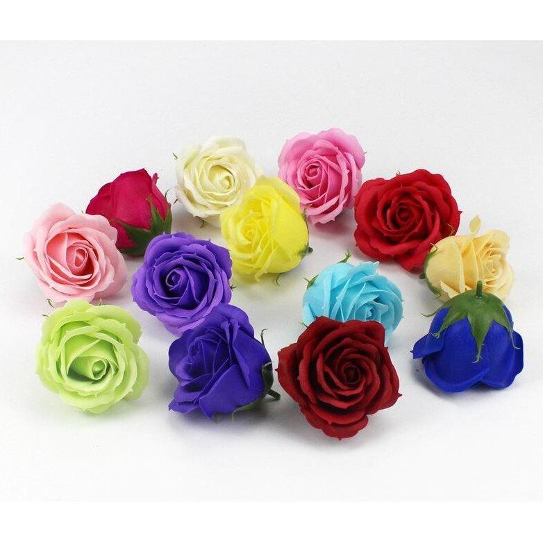 1pc 7cm Soap Rose Artificial Flower Wedding Home Furnishings High Quality Superior Soap Flower Valentine'S Day (499L)