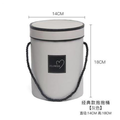 Bouquet Flowers Box Packaging Artificial Flower Arrangement Stand Vase Home Wedding Party Table Decor Round Gifts(1884L) - Image 6