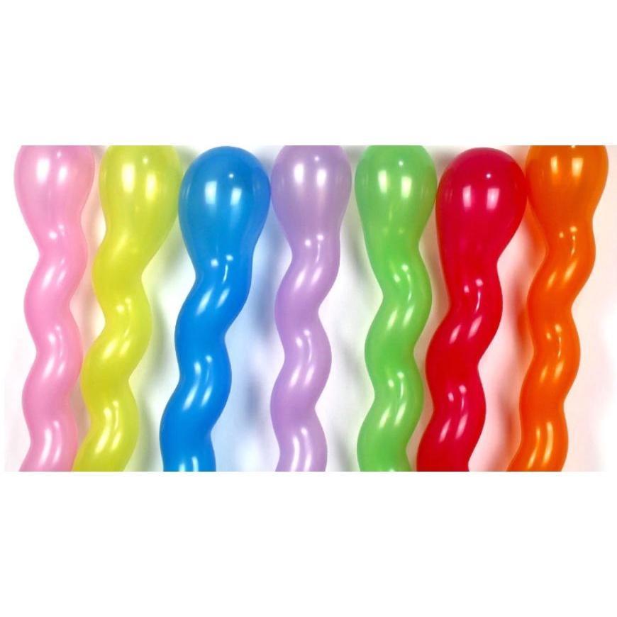 1pcs/bag Giant Balloons Rubber Helium Spiral Latex Balloons Wedding Birthday Party Decoration long Balloon(870L) - Image 4