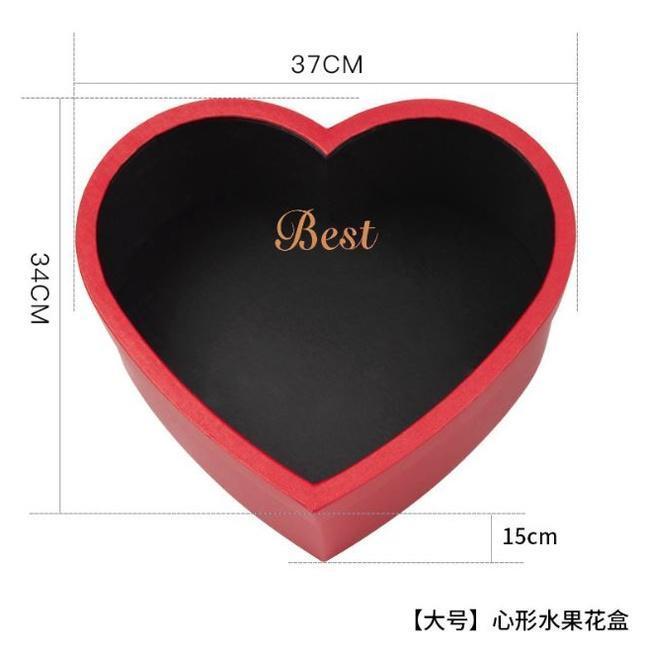 Heart & Round Shaped Flower Box Floral Gift Boxes with Lids Flower Arrangements Dropshipping(1878L) - Image 10