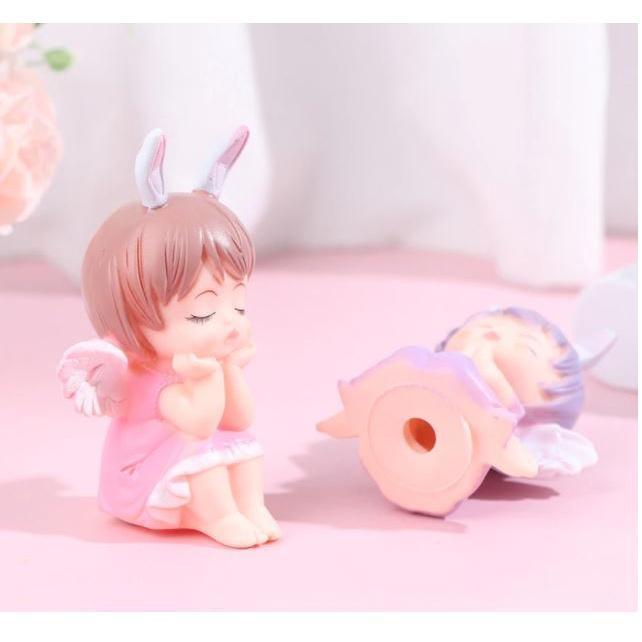 Angel Annie figurines for interior Fairy Garden Miniatures Resin Ornaments Fairy Statue Home Decor kawaii Room(1720L) - Image 6