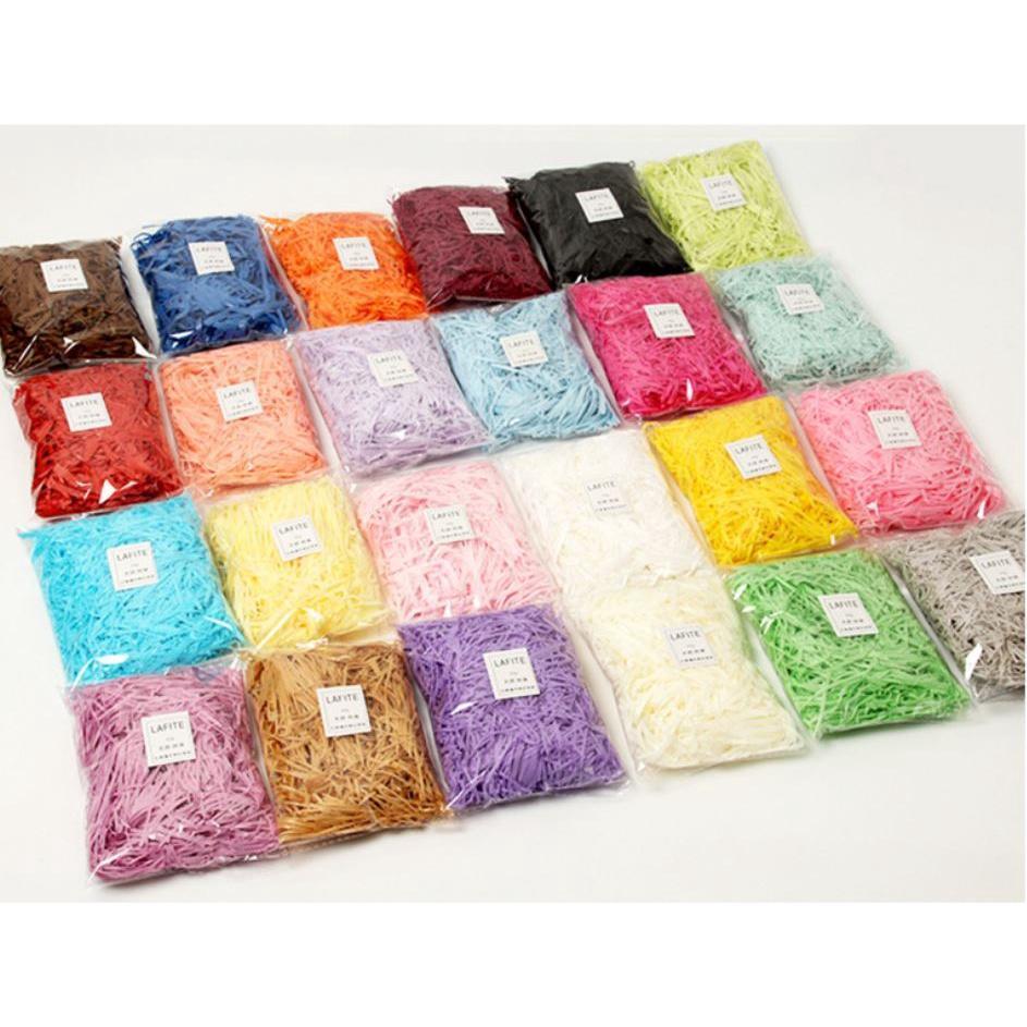 50g/bag Paper Raffia Filling Material Shredded Crinkle Paper Confetti Candy Box/Gift Box Filler Wedding(848L) - Image 9