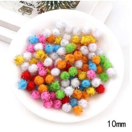 10/15/20/25/30mm DIY Mix Color Mini Option Fluffy Soft Pom Poms Balls Pompoms Ball For Wedding Decor Accessories(1335L) - Image 14