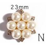 22mm~ 25mm Rhinestone Jewelry Buckle Rhinestone Pearl Hair Accessories, Jewelry Headwear Material DIY - Image 17