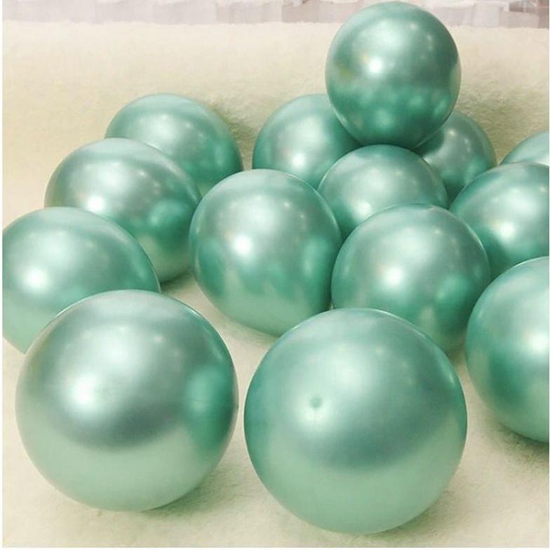 5pcs 12inch 2.8g New Glossy Metal Pearl Latex Balloons Thick Chrome Metallic Colors Inflatable Air Balls 金属乳胶气球 (244L) - Image 9