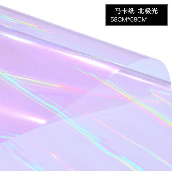 58*58cm Rainbow Cello Flower Floral Wrapping Paper Candy Cake Cookie Packaging Craft Gift Packing Colorful (1532L) - Image 12