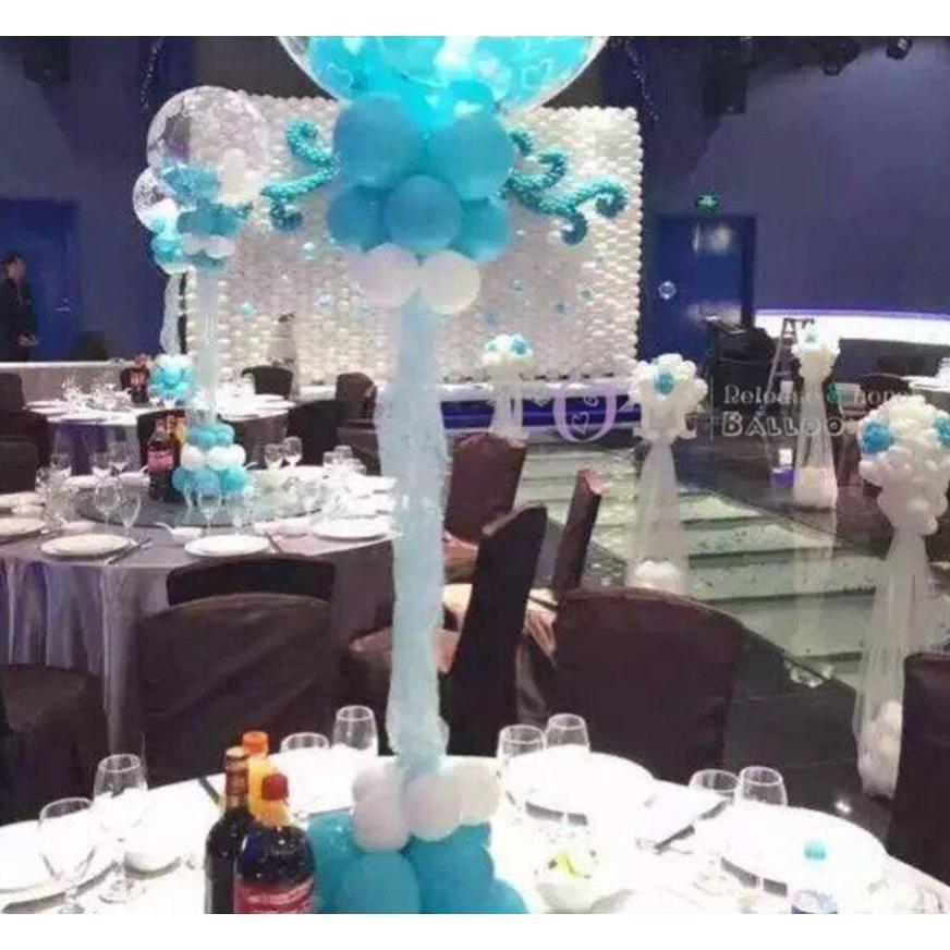 21cm Upright Balloon Column Base Plastic Water inflatable Balloon Arch for Wedding decorations Birthday party (225L) - Image 3