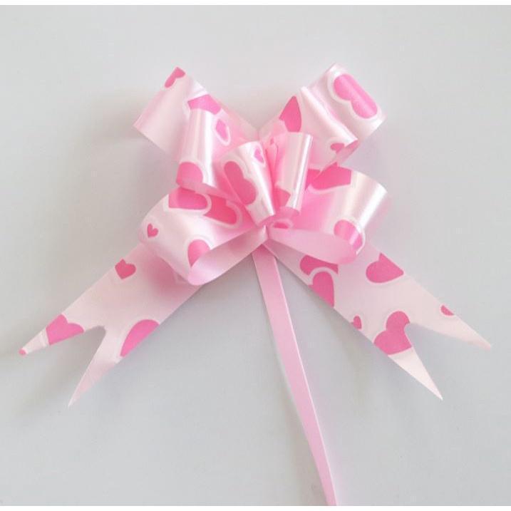 10pcs/lot 3cm Ribbon (Heart) Christmas Gift Wrap Pull Bows Gift Ribbons Happy New Year Birthday Wedding Car Decor(467L) - Image 14