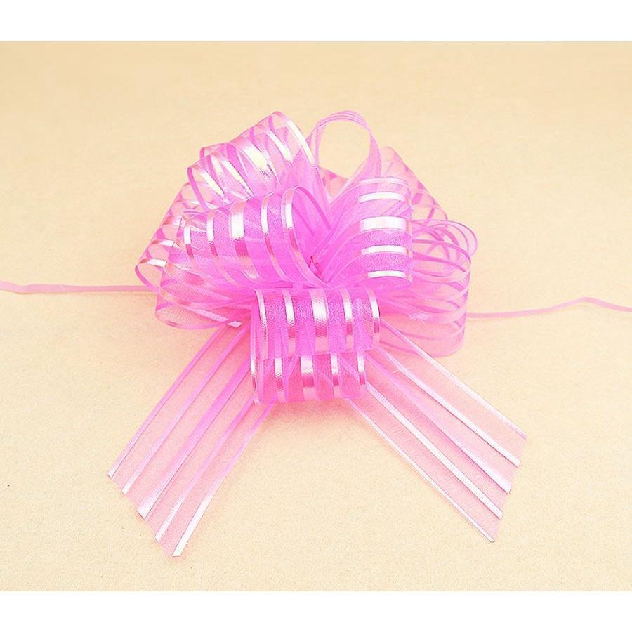 1pcs 5cm Lace Ribbon Christmas Gift Wrap Pull Bows Gift Ribbons Happy New Year Birthday Party Wedding Car Decor(472L) - Image 17