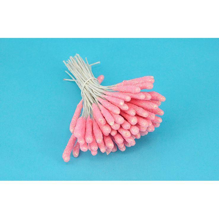 20pcs Silk flower Wire mesh materials wholesale Big color intrigue BangBang pistil tulip Calla Lily flower stamen(1070L) - Image 15