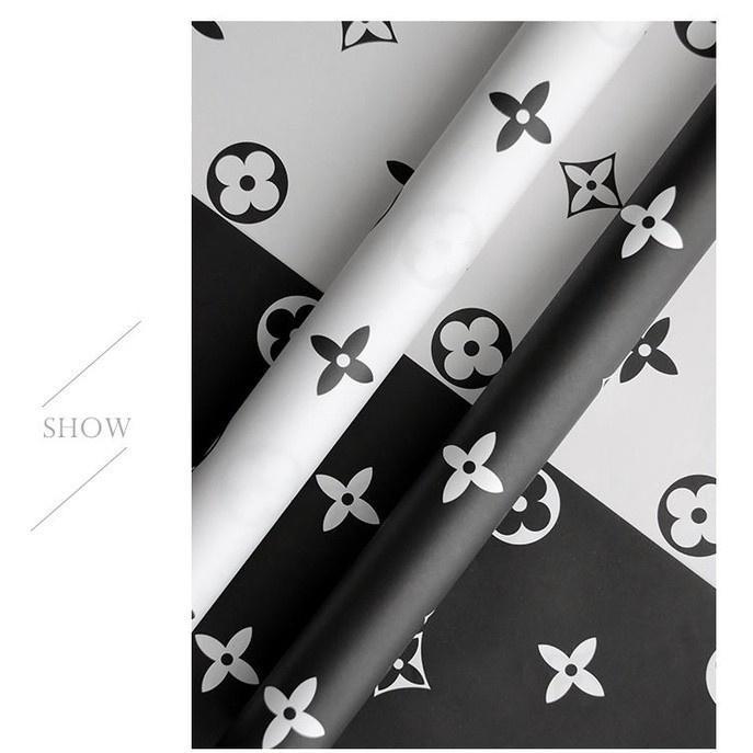Tanabata Fashion Paper Creative Famous Floral Flowers Wrapping Paper Handmade DIY Bouquet Material Gift Wrap (1525L) - Image 4