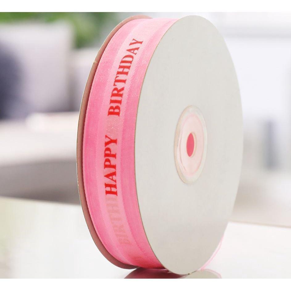 5M 25mm Printed Polyester Ribbon for Wedding Christmas Party Decorations DIY Bow Craft Ribbons Card Gift Wrapping(1404L) - Image 15