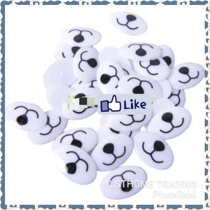 4pcs/pack Doll toy bear mouth plastic accessories DIY doll mouth cartoon mouth(1711L)