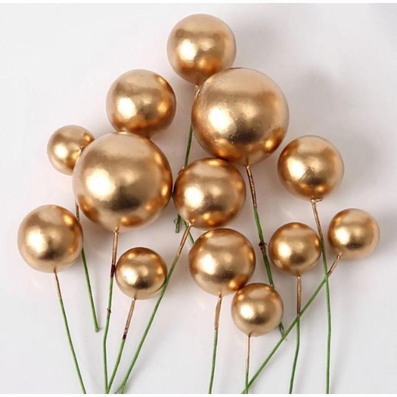 Birthday wedding cake decoration balls Star flag Baking Decoration Supplies happy birthday cupcake toppers(815L) - Image 5
