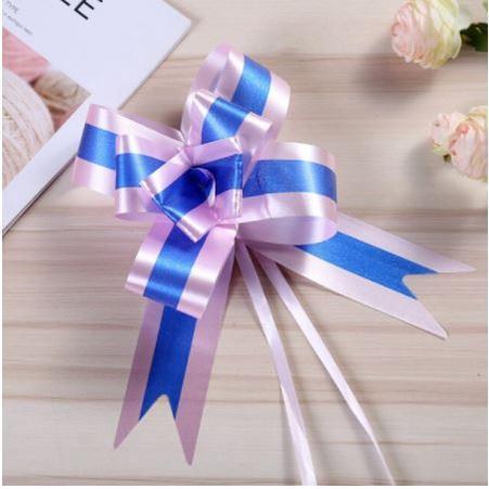 5pcs/bag 50# Colors Organza Pull Bows Ribbon Wedding Centerpieces Wedding Car Decoration Gift Packaging Packing(234L) - Image 14