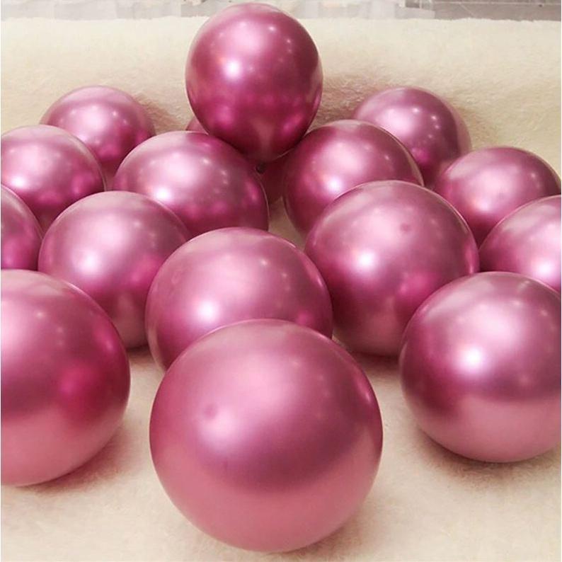 5pcs 12inch 2.8g New Glossy Metal Pearl Latex Balloons Thick Chrome Metallic Colors Inflatable Air Balls 金属乳胶气球 (244L) - Image 8
