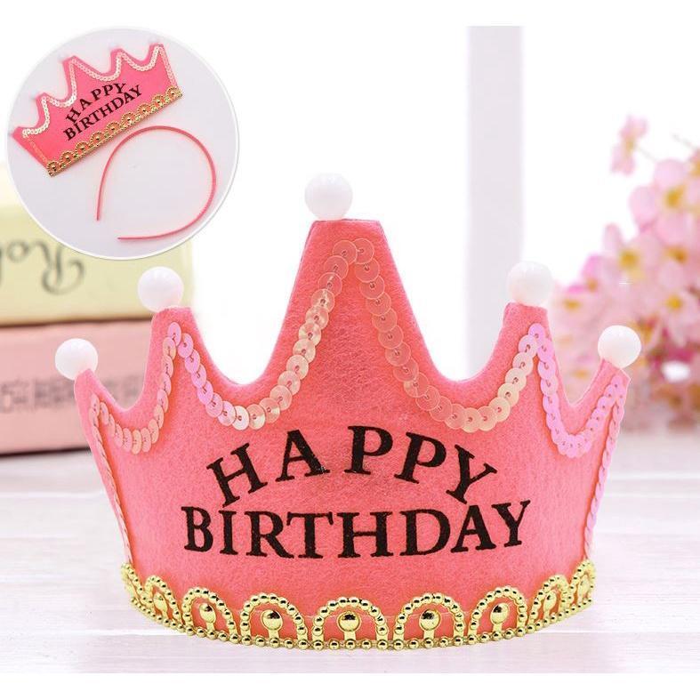 LED Luminous Crown Birthday Hats for Children Girl Princess Boy King Cap生日帽王子皇冠蛋糕led发光箍装扮帽子(1633L) - Image 17