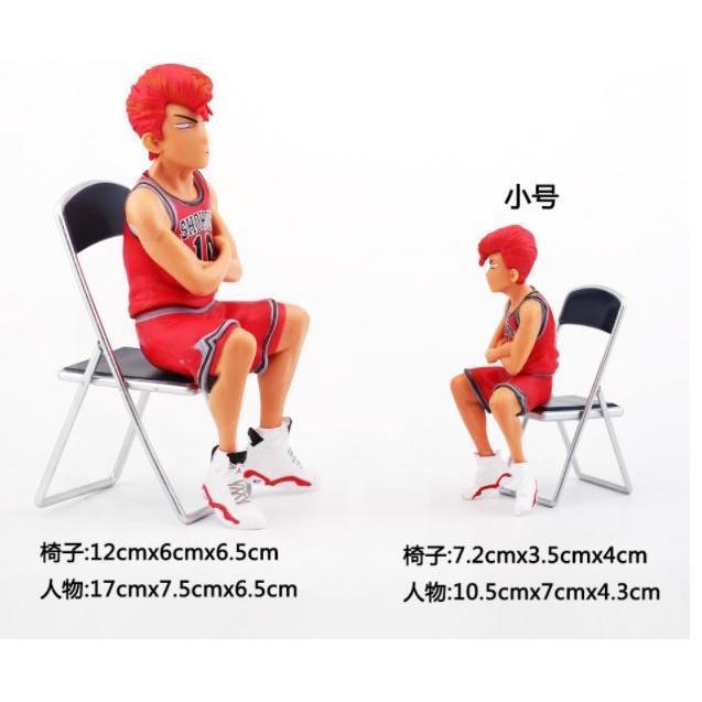5pcs/set Big Small Slam Dunk Figure PVC Action Toy Kaede Rukawa Hanamichi Sakuragi Takenori Miyagi Ryota灌篮高手(1642L) - Image 4