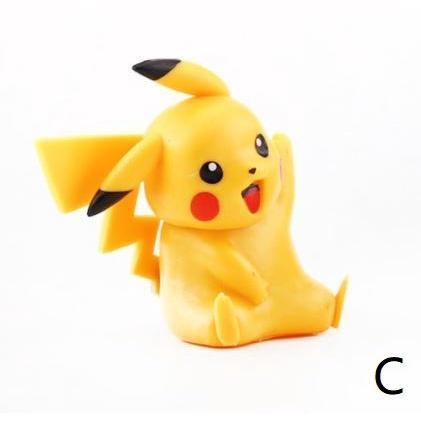 Pokemon Pikachu Figures Toys Pikachu Fridge magnet Action Figures Model Collection Model Decoration 大号实心皮卡丘(1789L) - Image 6