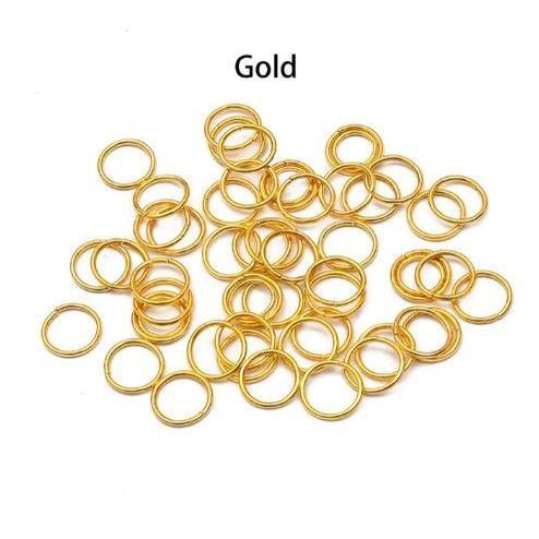 50pcs 0.7*5mm Metal DIY Jewelry Findings Open Single Loops Jump Rings & Split Ring for jewelry making(1905L) - Image 7